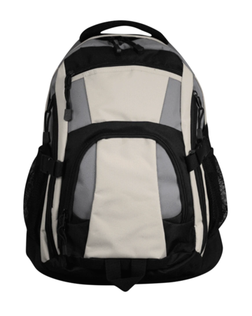 Model wearing a BG77 Port Authority Urban Backpack